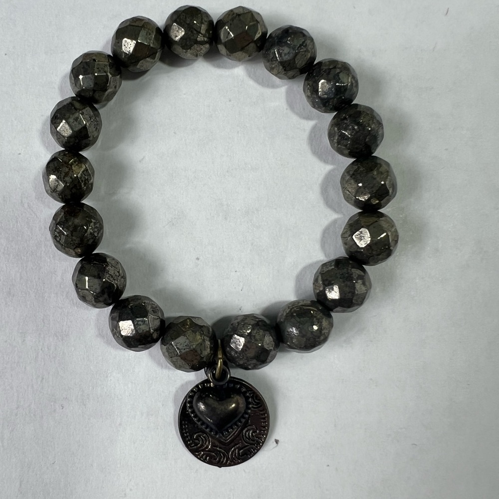 Melania Clara metal bead bracelet